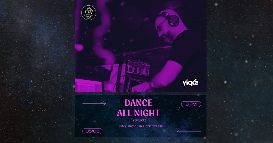 Dance All Night | DJ Vicks IN THE MIX | Columbus Cafe Oradea