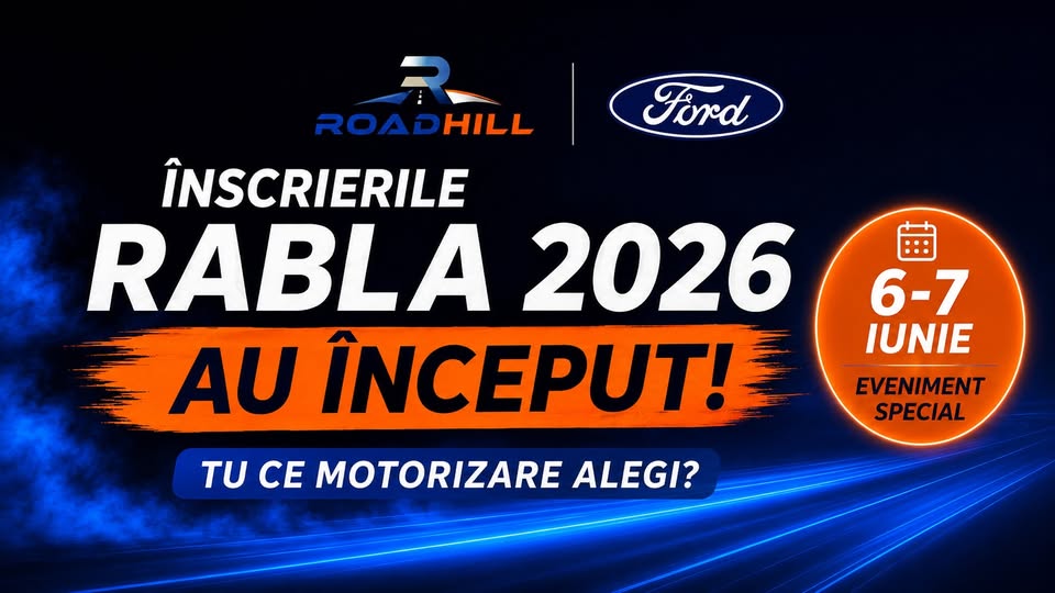 Weekend special Rabla 2026 la Roadhill