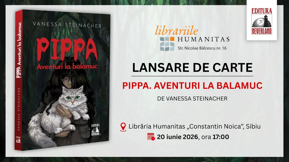Lansarea volumului „Pippa. Aventuri la balamuc”