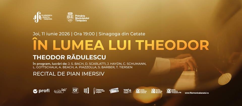 ÎN LUMEA LUI THEODOR | Recital de pian imersiv cu Theodor Rădulescu