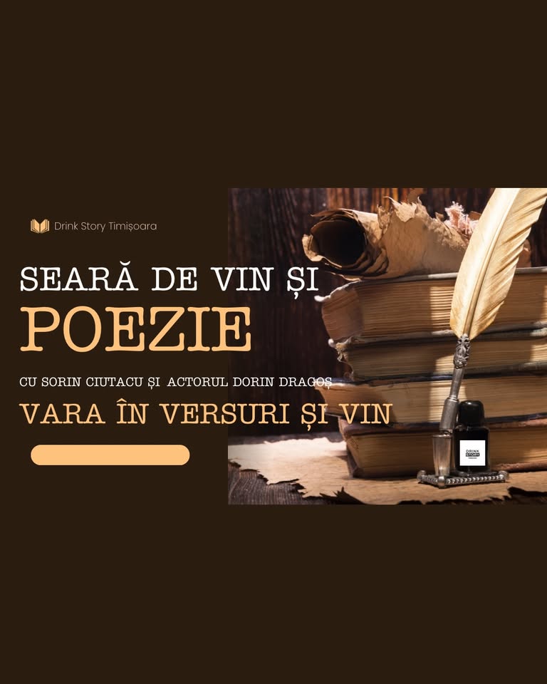 Seară de vin și poezie