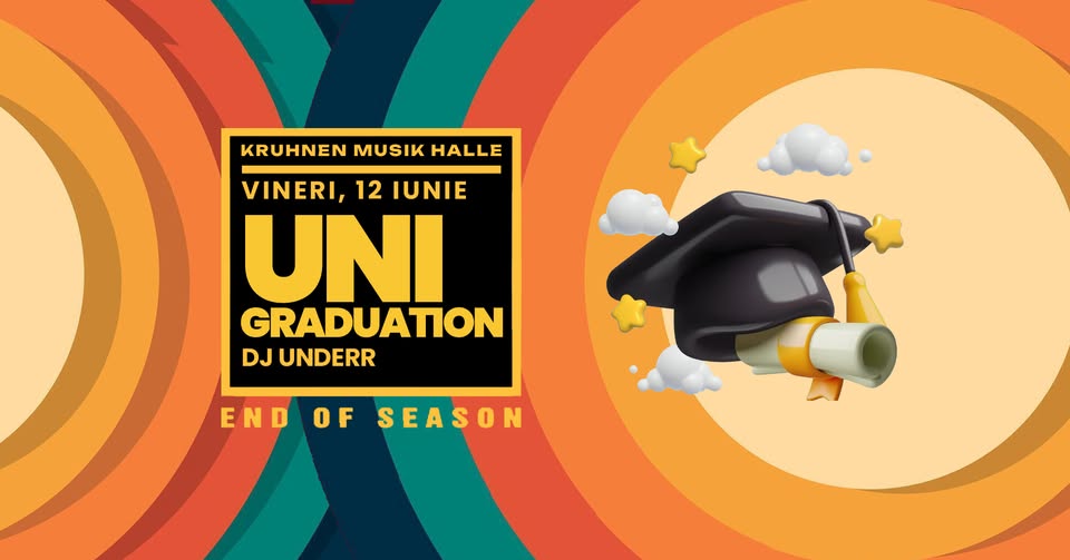 Uni Graduation🎓 at kruhnen Musik Halle / 12 iunie