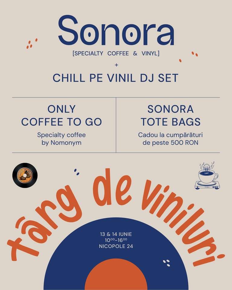 Târg de Viniluri în Brașov @ Sonora Coffee & Vinyl