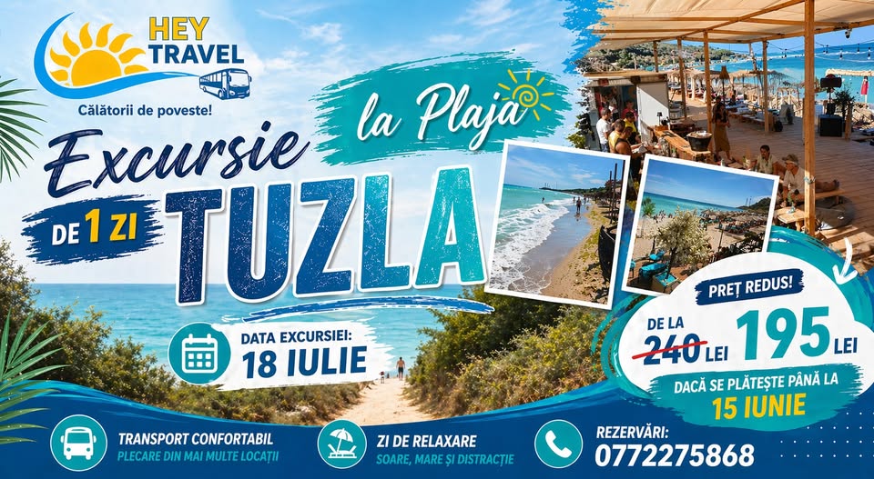 Excursie de 1 zi la Constanta si plaja la Trei Papuci, Constanta