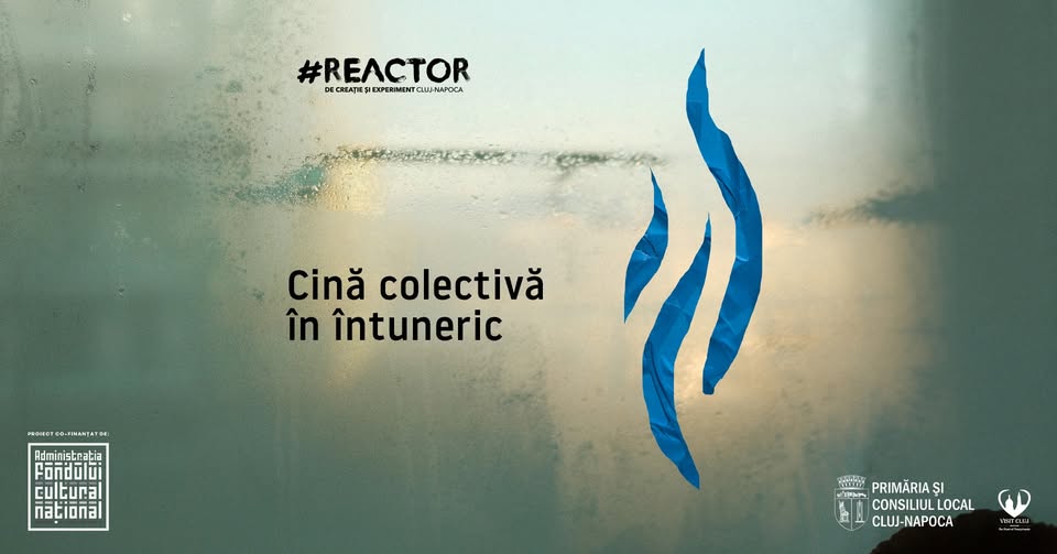 Cină colectivă în întuneric