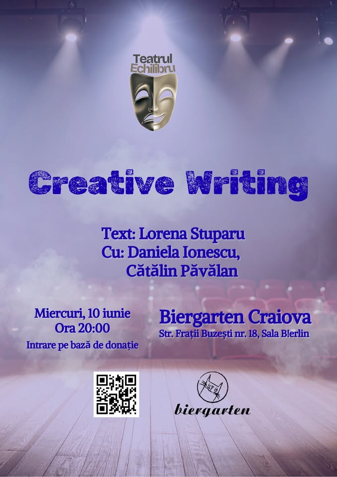 Creative Writing – spectacol de teatru poetic multimedia