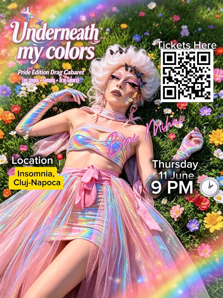 Cluj Napoca „Underneath My Colors” Drag Cabaret