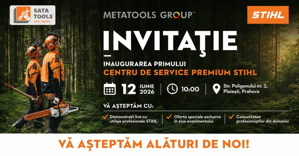 Inaugurarea Primului Centru Stihl Premium – SataTools Tech