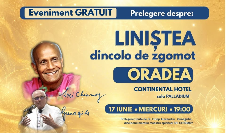 PRELEGERE MOTIVAȚIONALĂ - EVENIMENT GRATUIT