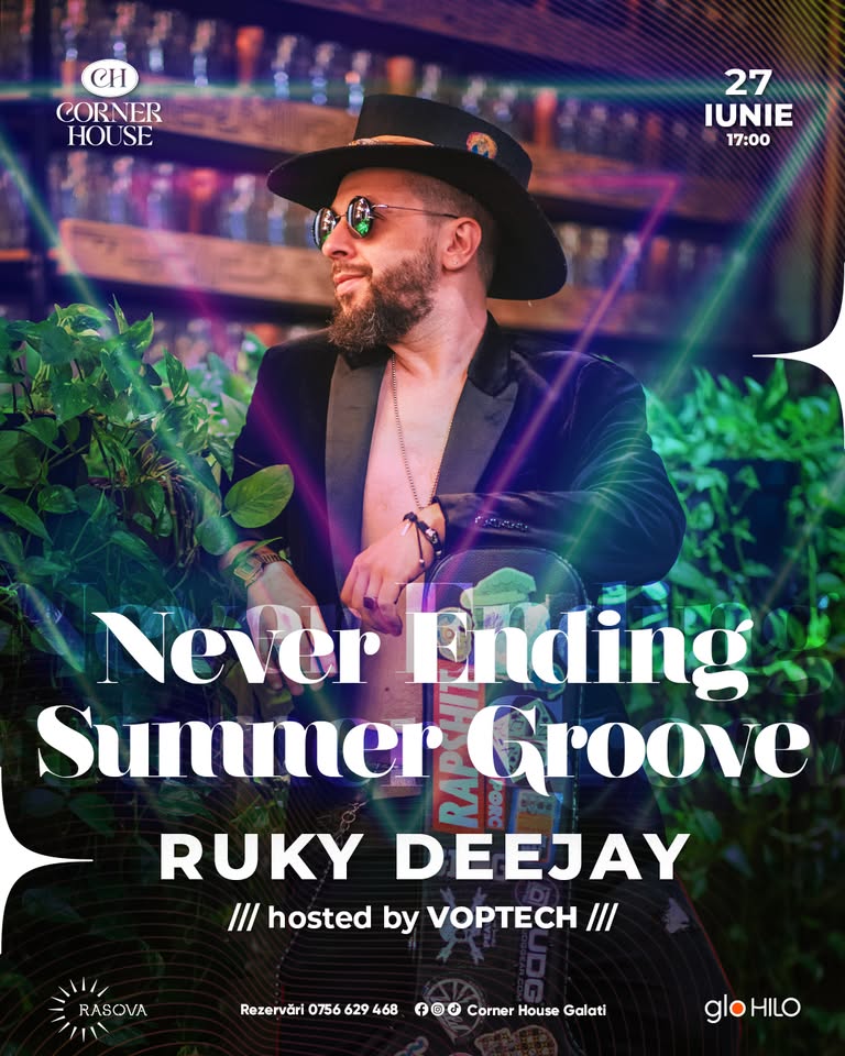 Never Ending Summer Groove – Ruky Deejay & Dj Voptech @Corner House