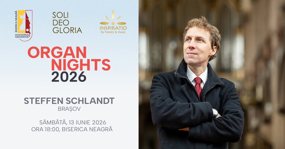 Organ Nights – Steffen Schlandt la Biserica Neagră