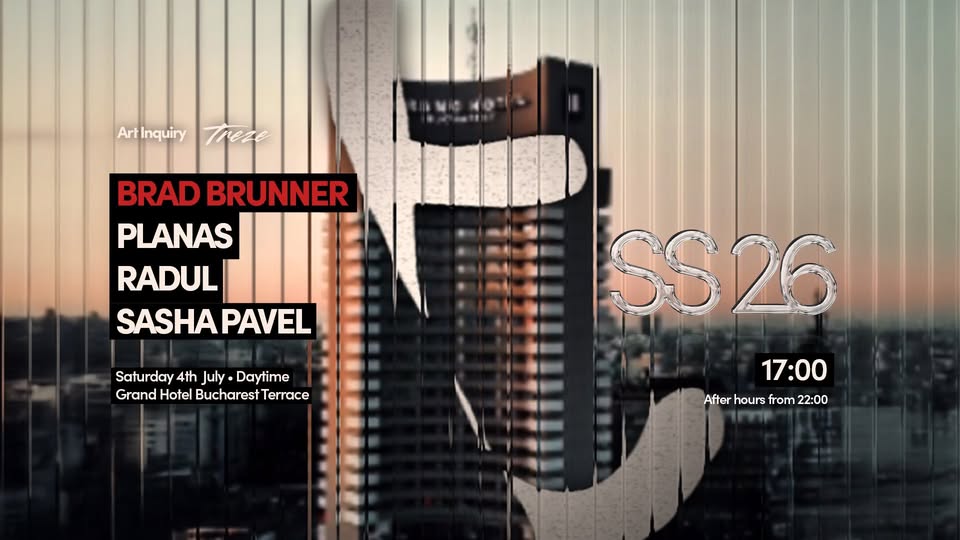 Art Inquiry x Treze Events – SS26 – w/ Brad Brunner, Planas, Radul, Sasha Pavel