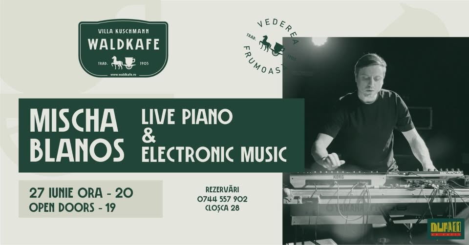 Mischa Blanos • Live Piano & Electronic Music