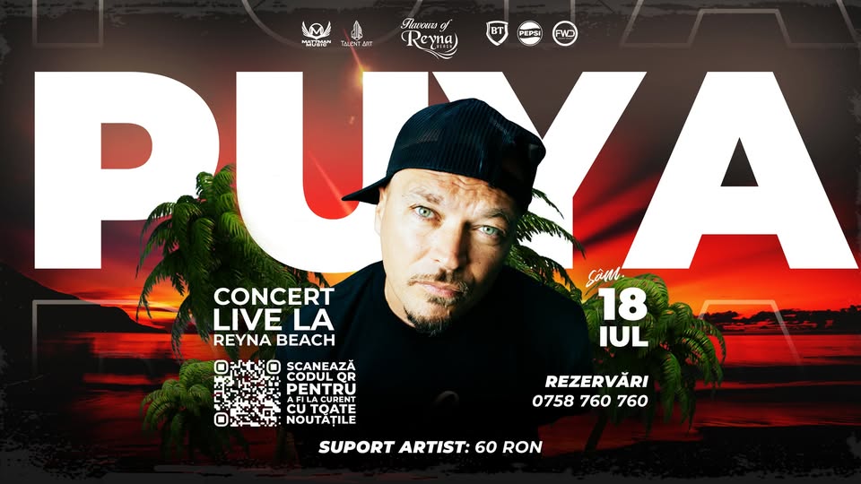 Puya @ LIVE LA REYNA BEACH | Flavours of Reyna