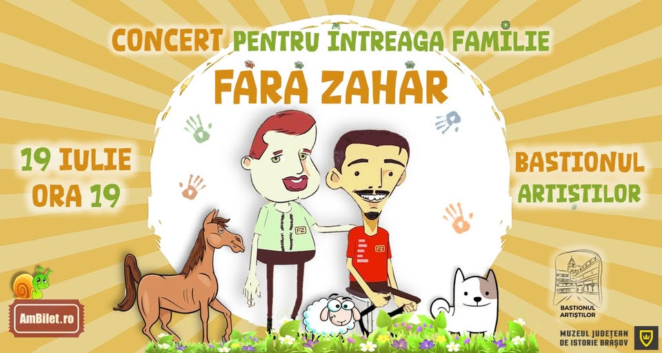 🎙️FĂRĂ ZAHĂR // concert în Bastionul Artiştilor Braşov