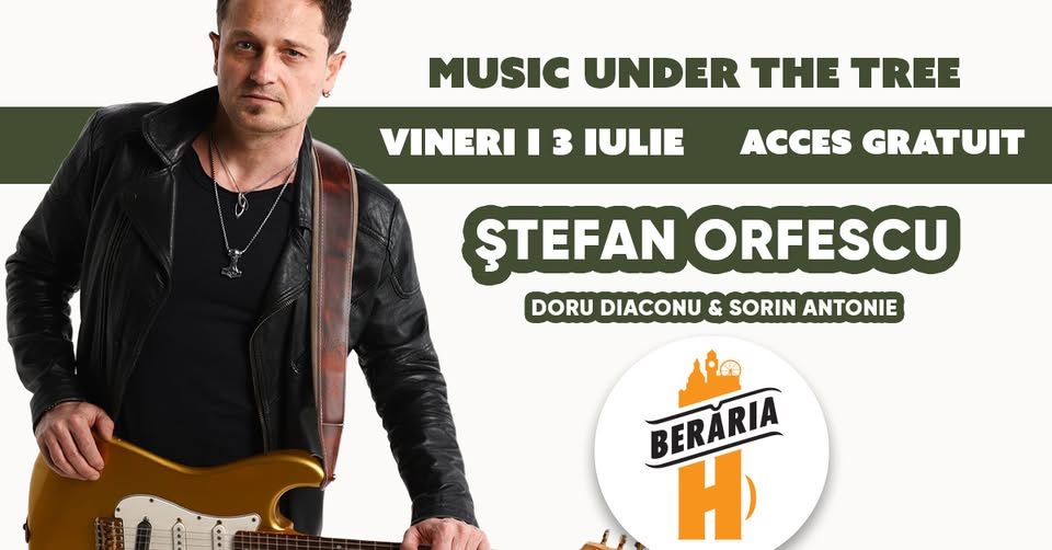 Ştefan Orfescu and band live la Berăria H #PeTerasă