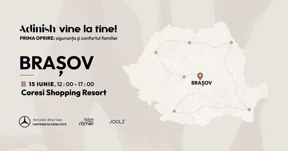 Adinish vine la tine – Brașov
