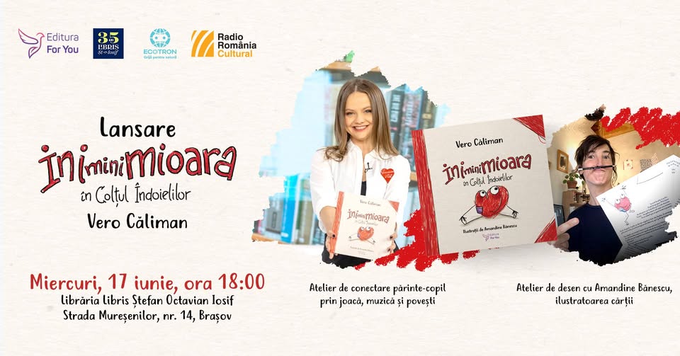 Lansare de carte – INIminiMIOARA în Colțul Îndoielilor