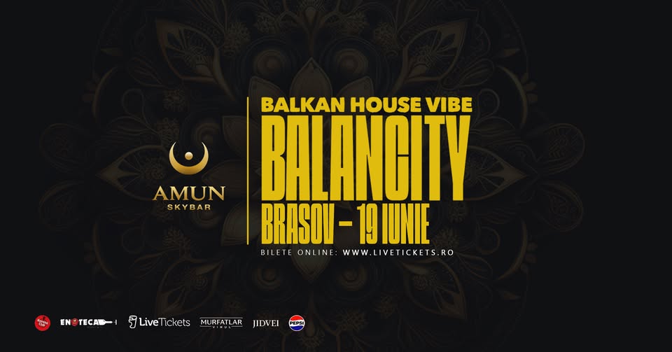 Balancity in Brasov | Amun Skybar – 19 iunie