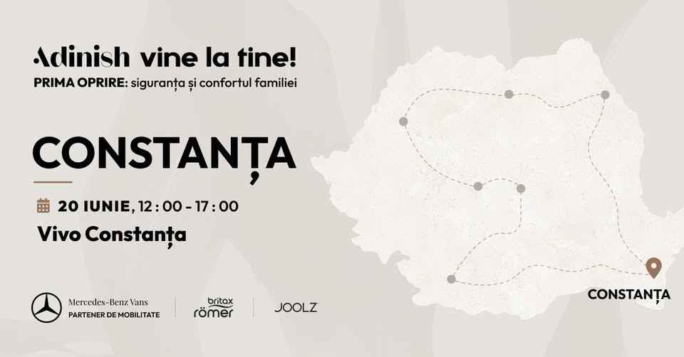 Adinish vine la tine – Constanța