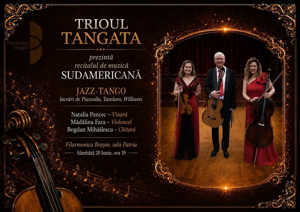 Recital Trioul TANGATA – Jazz Tango – Brasov