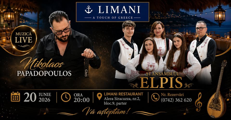 Nikolaos Papadopoulos & Ansamblul Elpis LIVE – Limani Restaurant