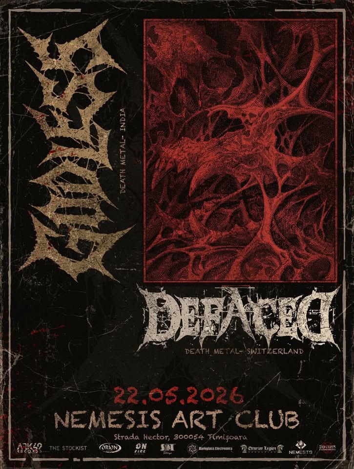 Godless (IN) | Defaced (CH) live @ Nemesis Art Club