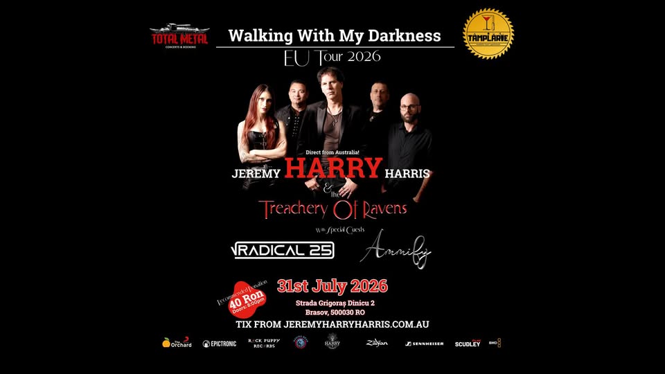 Jeremy Harry Harris & the Treachery of Ravens — Brașov