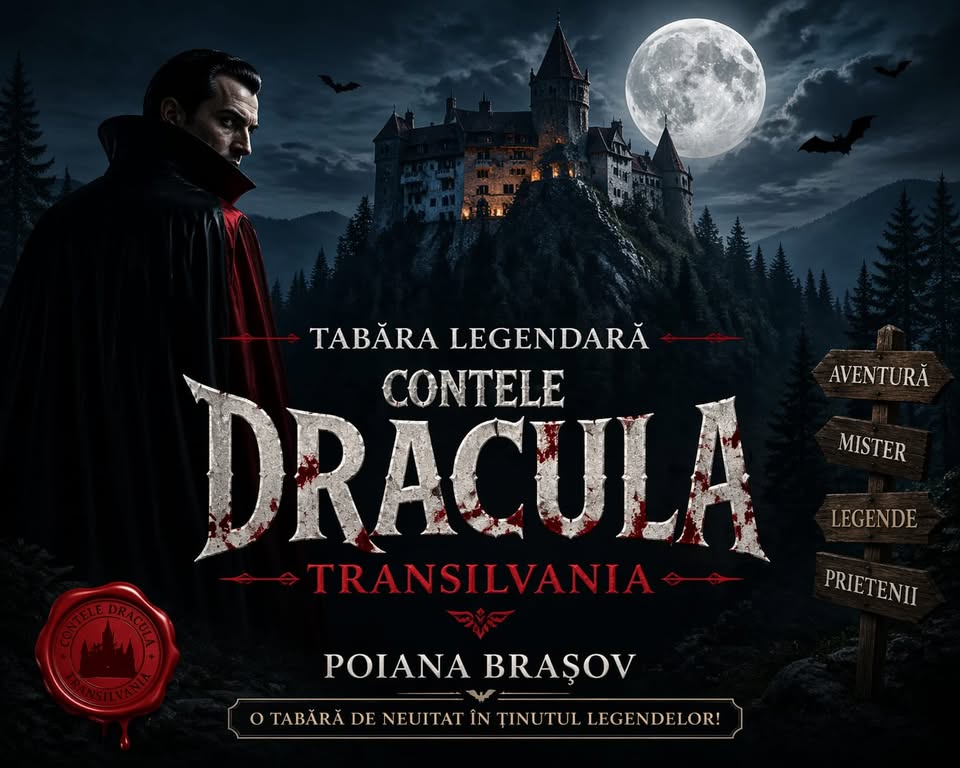 TABARA LEGENDARA / PE URMELE CONTELUI DRACULA DIN TRANSILVANIA — Brașov