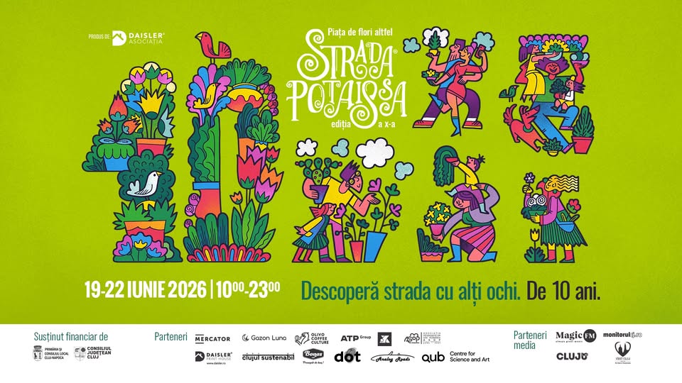 Strada Potaissa – Piața de flori altfel 2026