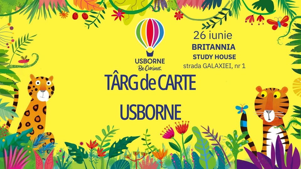 Târg de carte USBORNE
