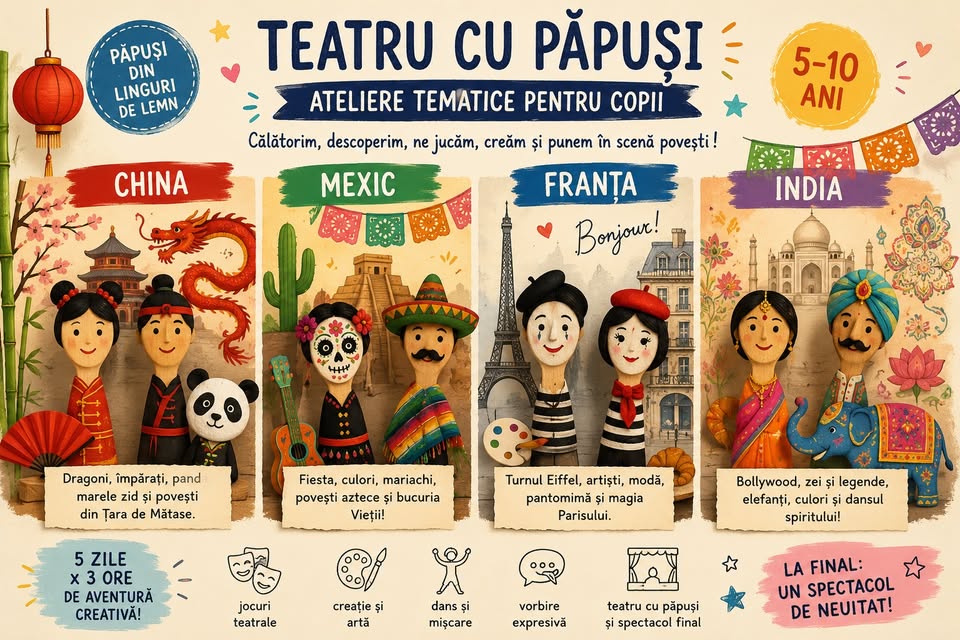 ATELIER DE VACANȚĂ (Călătorie în lume)