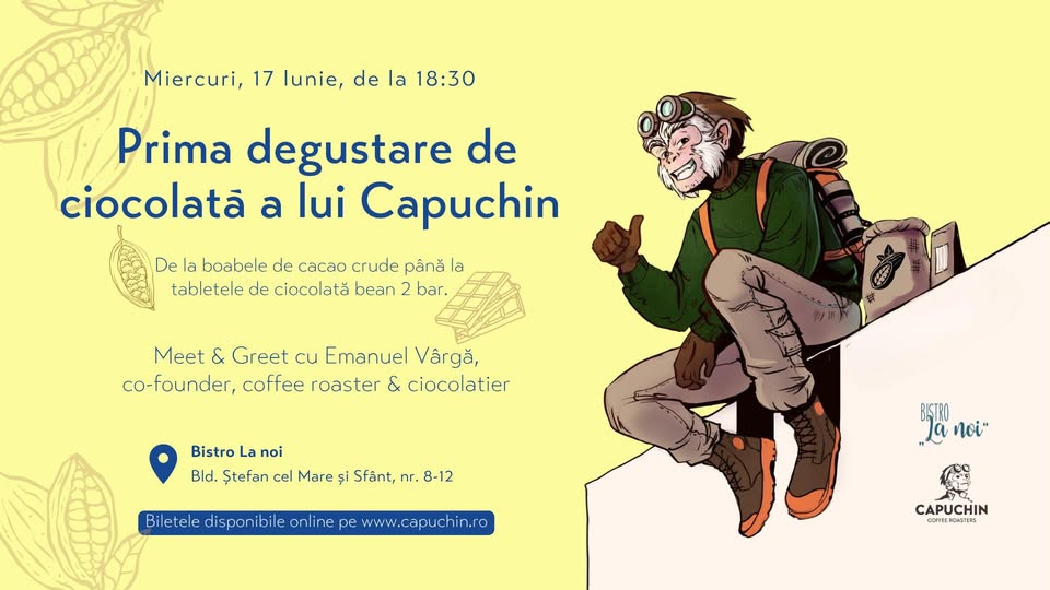 Prima degustare de ciocolată a lui Capuchin