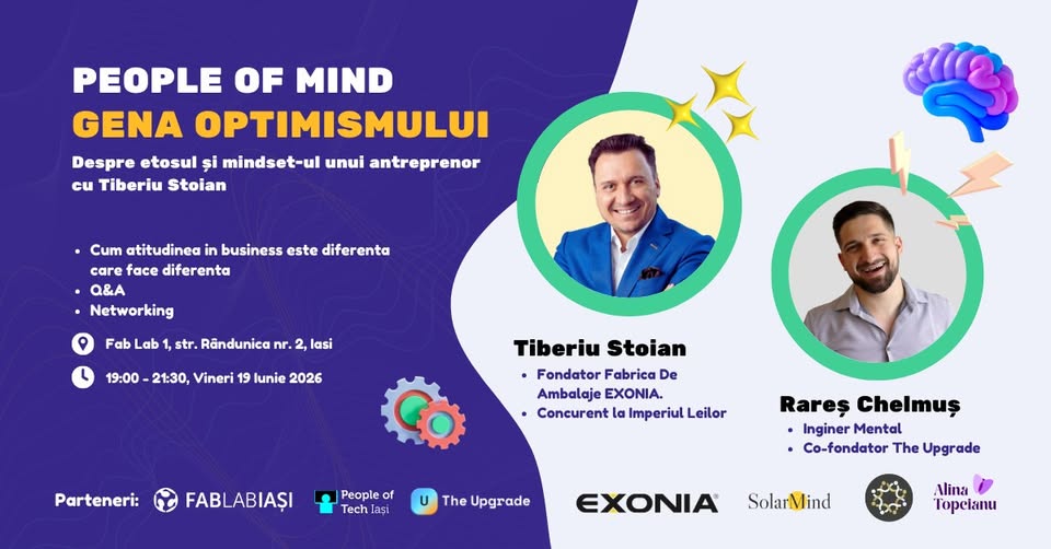 PoM#204🧠: Gena Optimismului cu Tiberiu Stoian