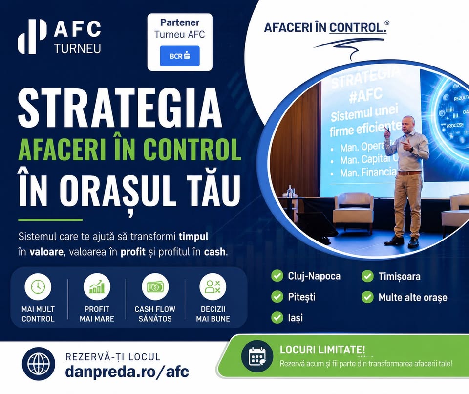 Turneul Afaceri în Control® – IAȘI