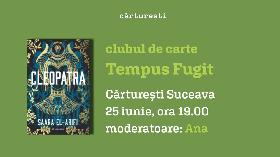 clubul de carte Tempus Fugit | iunie