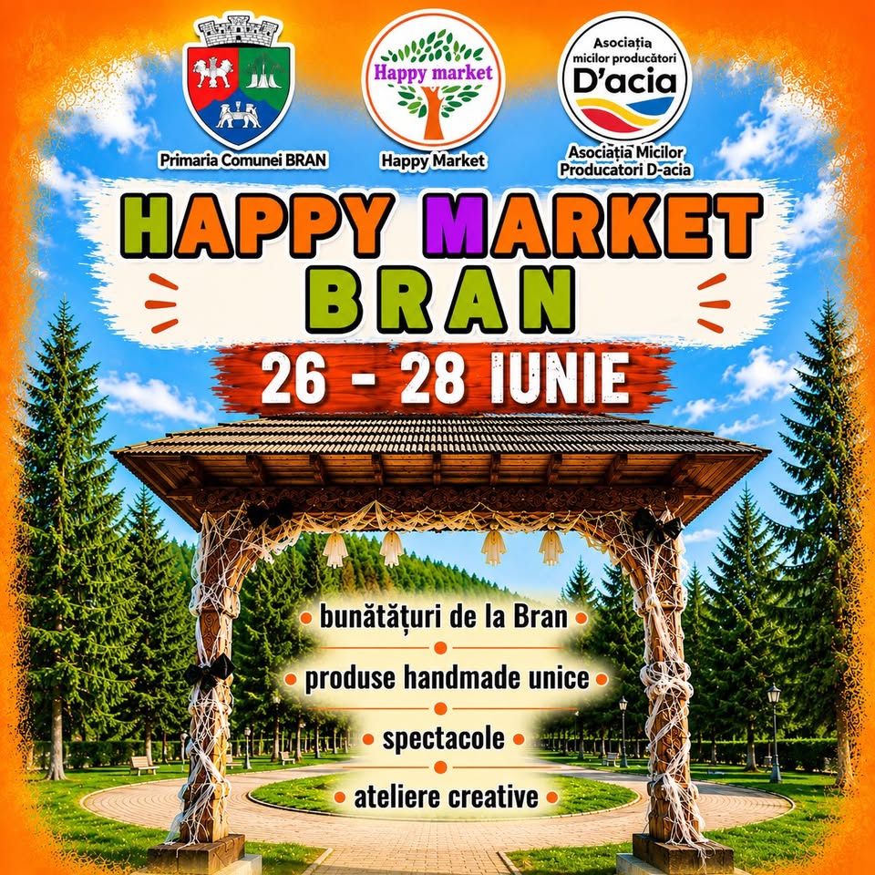Happy Market Bran #63 Festival de bunătățuri și bun gust