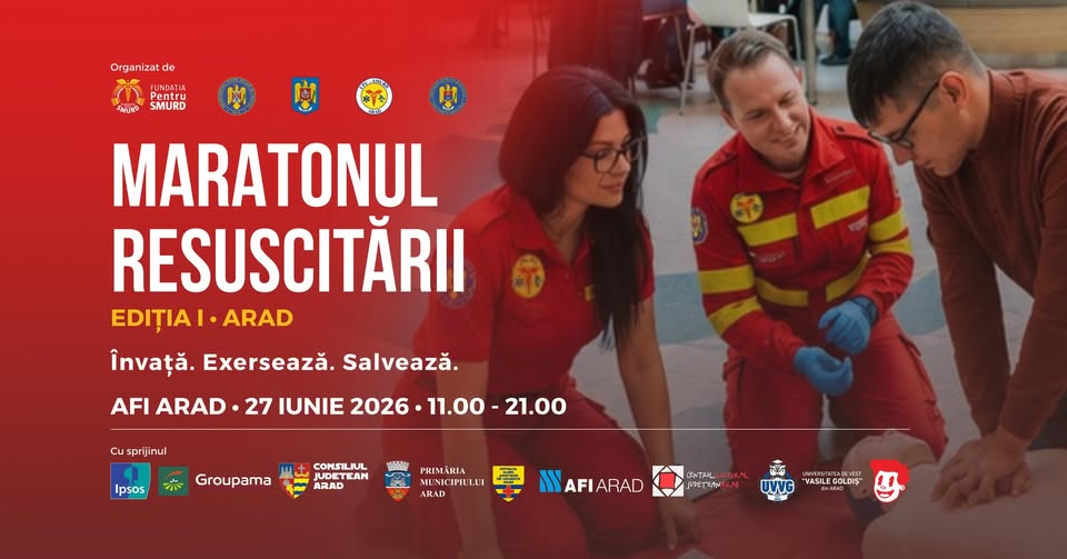 Maratonul Resuscitării – Ediția I – Arad
