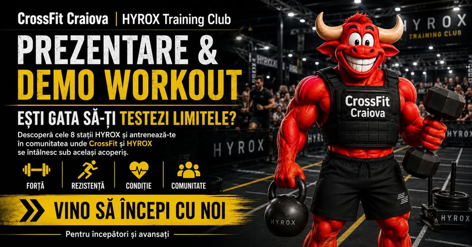 HYROX Training Club — Prezentare & Demo Workout