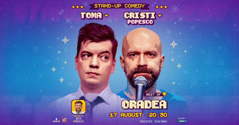 Oradea: Stand-up comedy - Best of Toma & Popesco