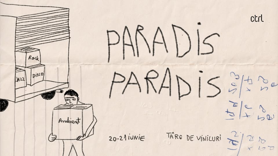 târg de viniluri Paradis Paradis