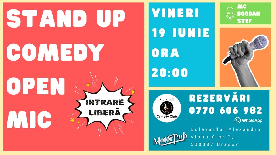 STAND UP COMEDY – OPEN MIC