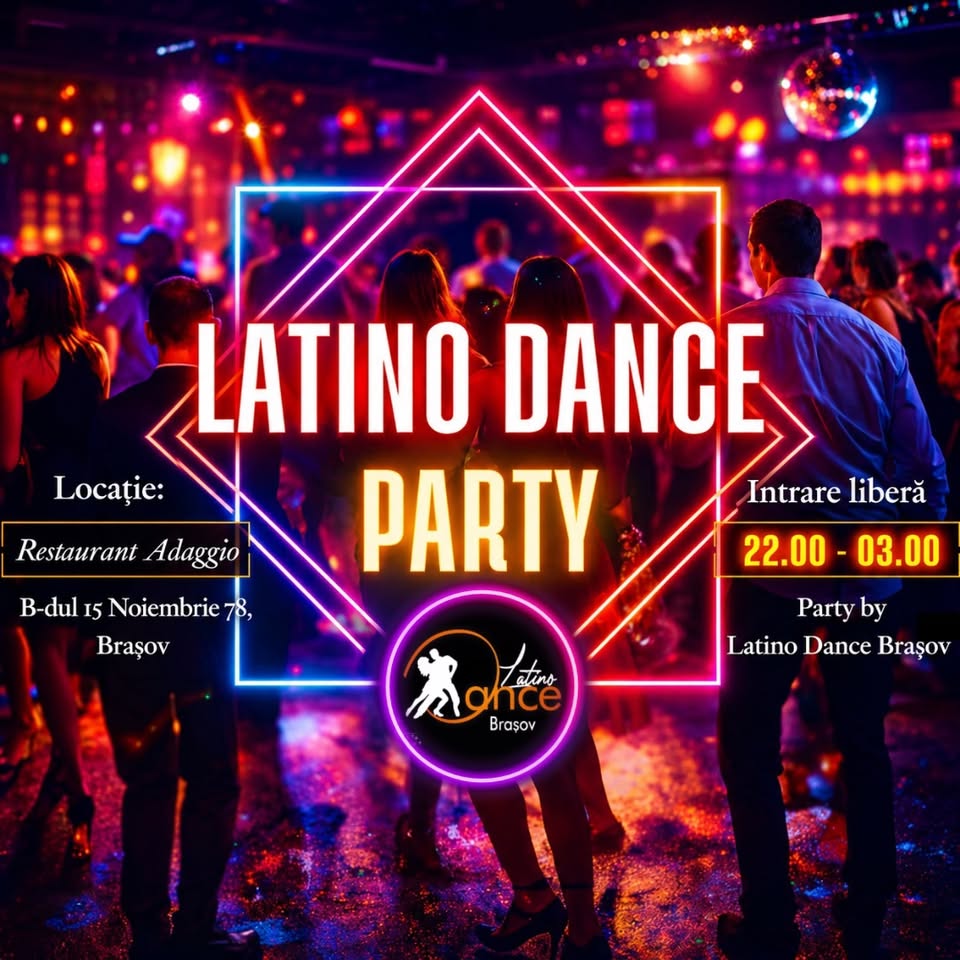 LATINO DANCE PARTY – 𝐁𝐑𝐀𝐒̦𝐎𝐕🧡