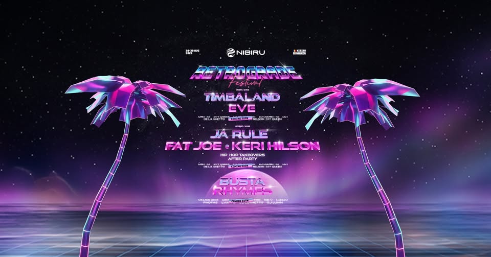 RETROGRADE Festival | 28-30 august | Nibiru, Romania — Constanța