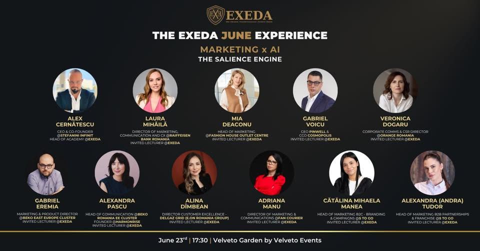The EXEDA June Experience – Marketing x AI