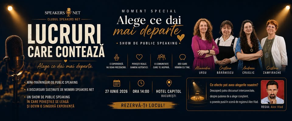 LUCRURI CARE CONTEAZĂ