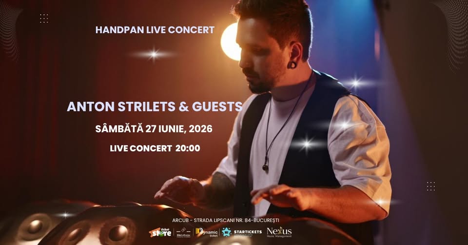 Anton Strilets & Guests – Handpan live Concert