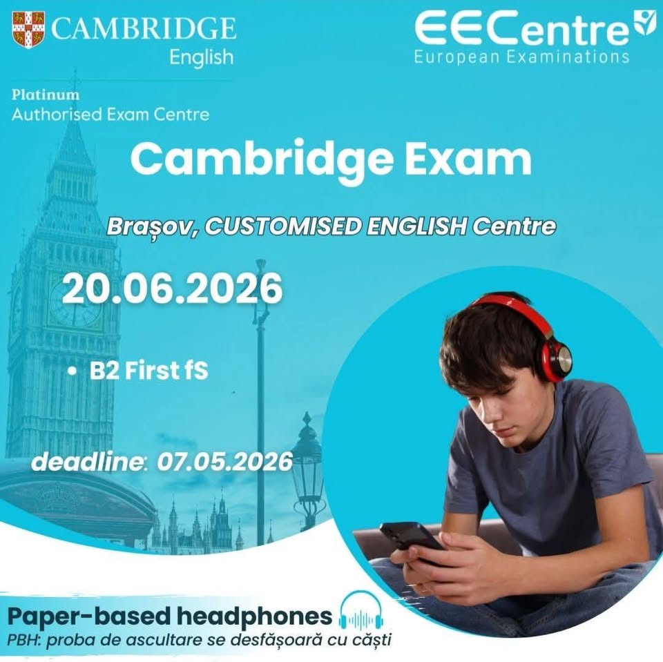 Examene Cambridge 2026