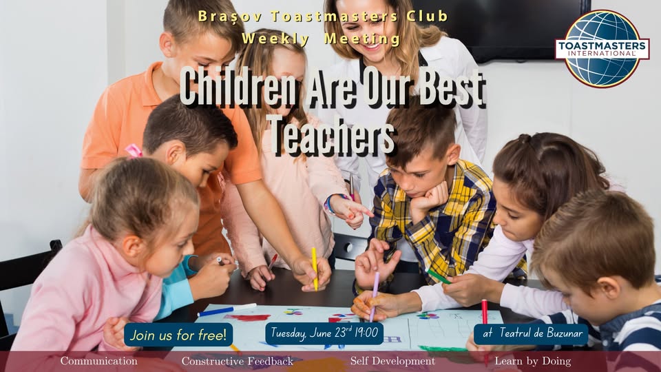 Children Are Our Best Teachers – FREE Public Speaking and Leadership