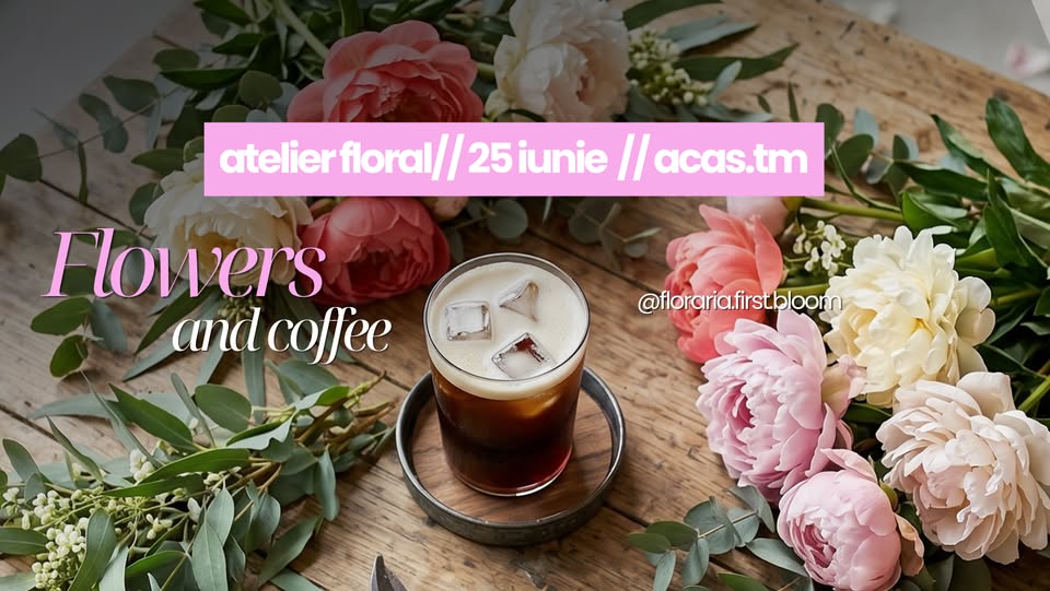 Atelier floral cu bujori
